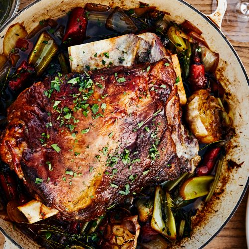 Fresh Lamb Shoulder Roast Bone in