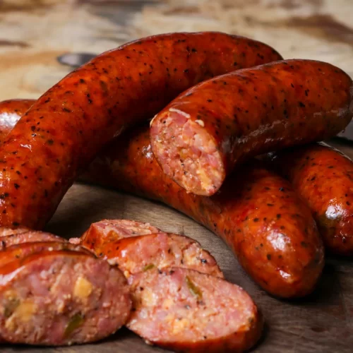 Jalapeno and Cheese Pure Pork Sausages